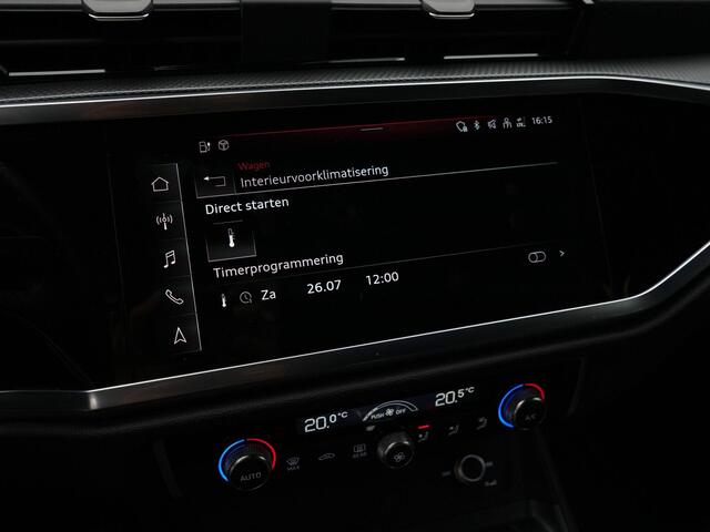 Audi Q3 Sportback 45 TFSI e 245 pk S-tronic S Edition / S-Line | Panoramadak | Leder | Navigatie | Parkeersensoren achter | Standkachel