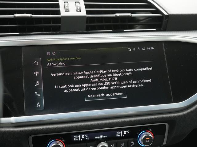 Audi Q3 45 TFSI e S Line Plug In Hybrid 245pk PHEV | Apple Carplay | Navigatie | Blis | Cruise Control | Virtual Cockpit | DAB | L.M"18 |