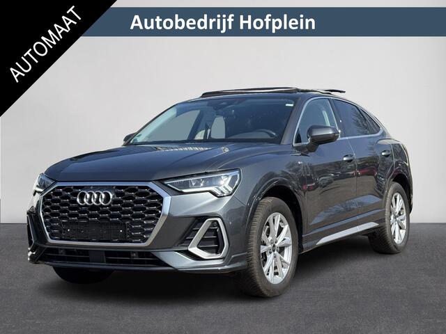 Audi Q3 Sportback 35 TFSI Automaat S Edition | Airconditioning | Panorama-schuifdak | Audi sound system | Navigatie| Audi virtual cockpit | Lederen Bekleding | S Line exterieur ( Vestiging - Vianen Tel: 0347-371248 )