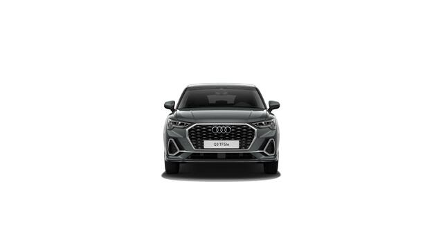 Audi Q3 Sportback 45 TFSI e S Edition | 245 PK | SoH 90% | Adaptive cruise control | Voorstoelen verwarmd | S line | 20"LM velgen |