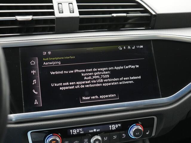 Audi Q3 45 TFSI e Advanced edition Plug In Hybrid 245pk PHEV | Panodak | Lederen Sportstoelen Verwarmd | Apple Carplay | Blis | Cruise Control | Navigatie | Virtual | DAB |