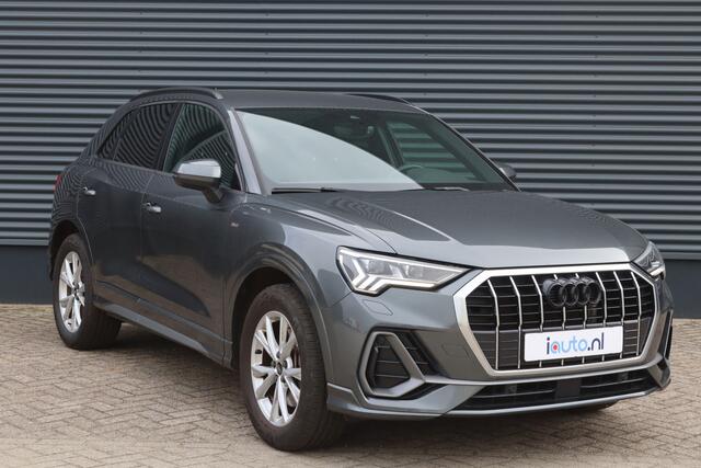 Audi Q3 45 TFSI e S edition S-Line/Matrix LED/ACC/Keyless/Sfeer/Dodehoek/Elek. klep/Trekhaak wegkl.