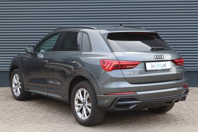 Audi Q3 45 TFSI e S edition S-Line/Matrix LED/ACC/Keyless/Sfeer/Dodehoek/Elek. klep/Trekhaak wegkl.