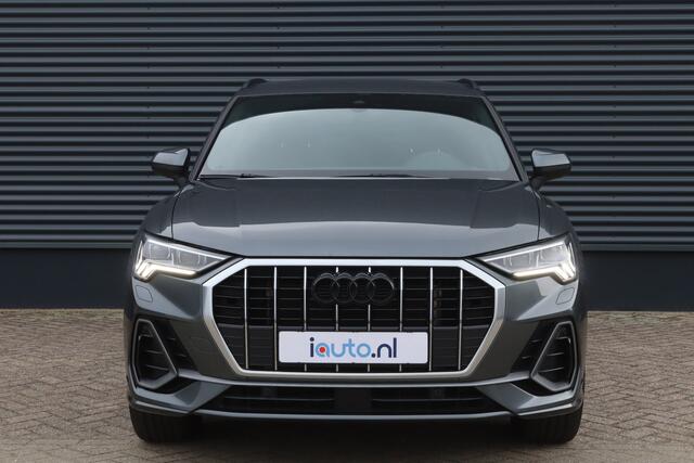 Audi Q3 45 TFSI e S edition S-Line/Matrix LED/ACC/Keyless/Sfeer/Dodehoek/Elek. klep/Trekhaak wegkl.