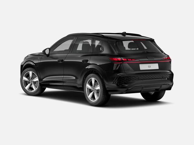 Audi Q3 1.5 TFSI e-hybrid S edition 272 PK · Techniekpakket plus · Optiekpakket zwart · Sportstuur afgevlakt, verwarmbaar