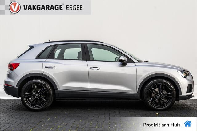 Audi Q3 35 TFSI 150 PK S Line RIJKLAAR INCL GARANTIE. | Trekhaak | Audi virtual cockpit | Panoramadak | Clima | Leer | Achteruitrijcamera | PDC V/A |