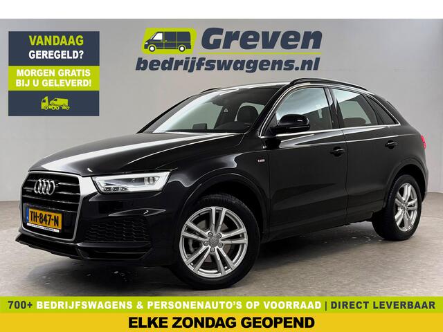 Audi Q3 2.0 TFSI Quattro 221PK S-line | Camera | Cruise | Leder | Navi | Stoelverw. | Keyless | NAP