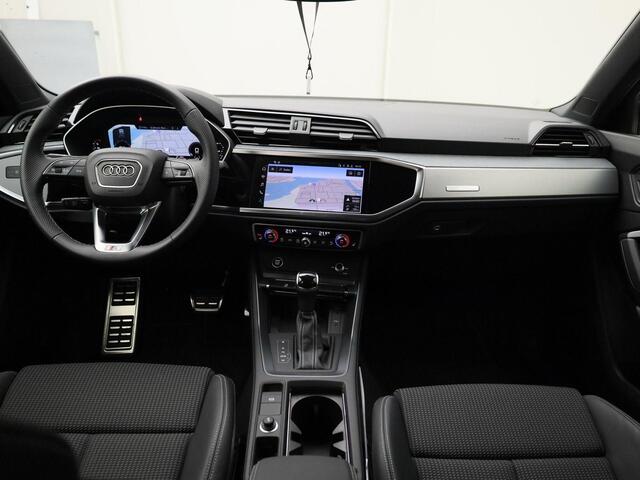 Audi Q3 35 TFSI/150PK Advanced edition · S-line interieur · Apple Car Play · Navigatie · Trekhaak · Parkeersensoren · Garantie tot januari 2030 of 100.000km