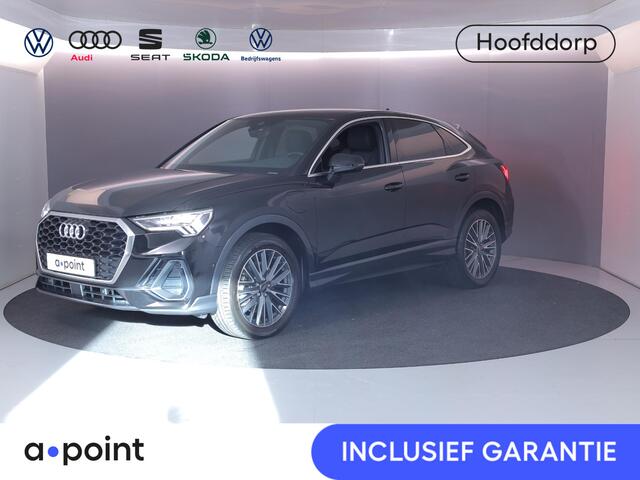 Audi Q3 Sportback 45 TFSI e Edition 245 pk S-tronic | Navigatie | Parkeersensoren (Park assist) | Achteruitrijcamera | Stoelverwarming | Adaptieve cruise control | Lederen bekleding |