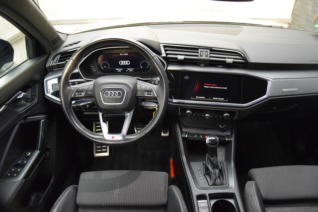 Audi Q3 35 TFSI S edition S-Tronic Automaat | Org. NL | BOVAG Garantie | Virtual Cockpit | Full LED | Sportstoelen | Camera | Apple Carplay/Android Auto | Elektrische Kofferklep | 18'' Velgen |