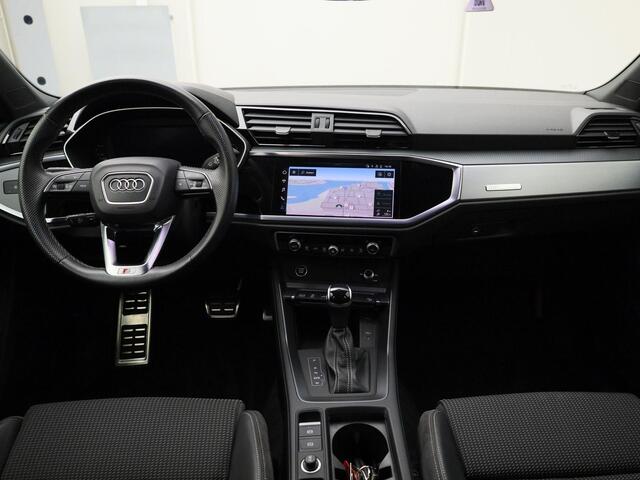 Audi Q3 Sportback 45 TFSIe 245PK S Edition · Navigatie · Camera · Apple/Android Car Play · Adaptive Cruise Control · Garantie tot maart 2026 of 100000km.
