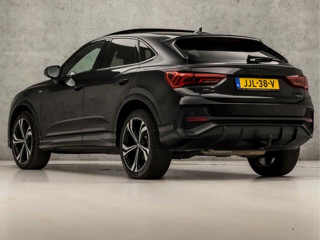 Audi Q3 Sportback 45 TFSI quattro edition one 230Pk Automaat (2X S-LINE, SCHUIFDAK, APPLE CARPLAY, BANG&OLUFSEN, ELEK SPORTSTOELEN, LEDER, CAMERA, KEYLESS, MATRIX LED, SFEERVERLICHTING, NIEUWSTAAT)