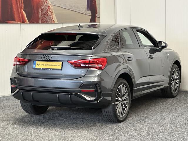 Audi Q3 Sportback 45 TFSI e S Edition NAVIGATIE CRUISE CONTROL APPLE CARPLAY/ANDROID RIJSTROOKSENSOREN DODEHOEKSENSOREN PDC ZEER MOOI !! 3010