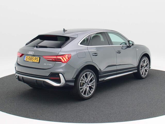 Audi Q3 Sportback 45 TFSi e 245 Pk Automaat S-Line | Cruise Control | Climate Control | Navigatie | LED | Camera | 20 Inch | 34.558 Km!!