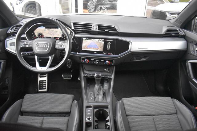 Audi Q3 45 TFSI e S edition Zwart Optiek Elc Stoelen Virtu