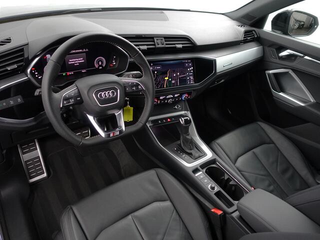 Audi Q3 35 TFSI S Line edition one Aut- Panoramadak, Carplay, Android Auto, Camera, Stoelverwarming