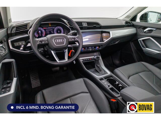Audi Q3 Sportback 35 TFSI Edition 150 PK | NL Auto | Panoramadak | Leer | 360 camera | El. achterklep Stoelverwarming, Navigatie, App-connect, Lane assist, Cruise, Led verlichting, Regensensor