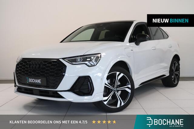Audi Q3 Sportback 45 TFSI e S Edition | SONOS audio | PANO | Camera | Elektr. Stoelen | Adaptieve cruise | 20"Lichtmetaal |