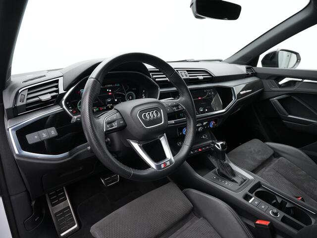 Audi Q3 Sportback 45 TFSI e 245 pk S-Line | Panoramadak | Trekhaak | Geheugenstoel | Leder/alcantara | Sonos
