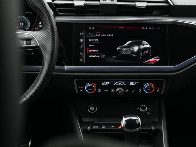 Audi Q3 Sportback 45 TFSI e 245 pk S-Line | Panoramadak | Trekhaak | Geheugenstoel | Leder/alcantara | Sonos