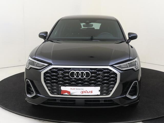 Audi Q3 Sportback 45 TFSI e S Edition | SoH 100% | Panoramadak | Achteruitrijcamera | Dodehoek detectie | Keyless | Cruise control | Lederen bekleding | Audi virtual cockpit | Stoelverwarming |