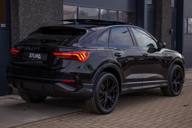 Audi Q3 Sportback 35 TFSI S Edition | S-Line | Black Line | BTW | Pano | 20 Inch Performance | Matrix LED | Virtual | Carplay | ACC | Climate | Stoelverwarming | Leder | DAB | Dealer Onderhouden | Garantie