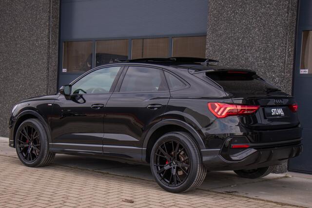 Audi Q3 Sportback 35 TFSI S Edition | S-Line | Black Line | BTW | Pano | 20 Inch Performance | Matrix LED | Virtual | Carplay | ACC | Climate | Stoelverwarming | Leder | DAB | Dealer Onderhouden | Garantie