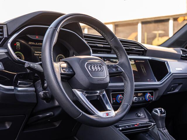 Audi Q3 Sportback 45 TFSI e S Edition PANO 20 INCH CAMERA BLACK OPTIC FULL LED VIRTUAL DASH STOELVERW