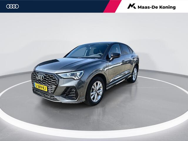 Audi Q3 Sportback 35 TFSI 150pk S Edition · Leder · Camera · Apple/Android Car Play · Navigatie · Parkeersensoren V+A ·