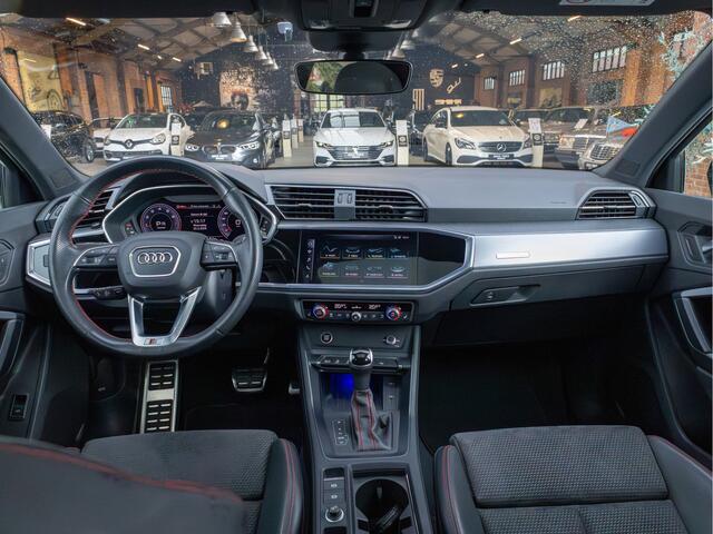 Audi Q3 Sportback 45 TFSI quattro edition one S-Line *Pano | ACC | Trekhaak | Matrix LED | Keyless | Blindspot | Camera | Apple Carplay | Stoelverwarming*