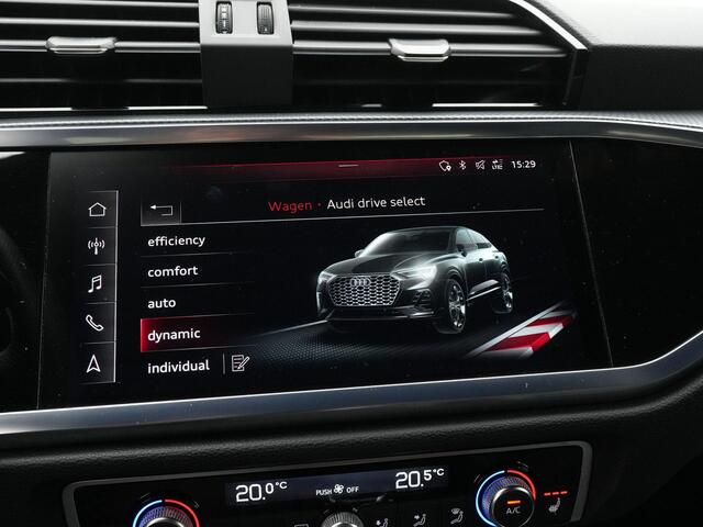 Audi Q3 Sportback 35 TFSI 150 pk S-tronic S-Line | Panoramadak | Leder | Elektrische stoelen | Achteruitrijcamera | Stoelverwarming