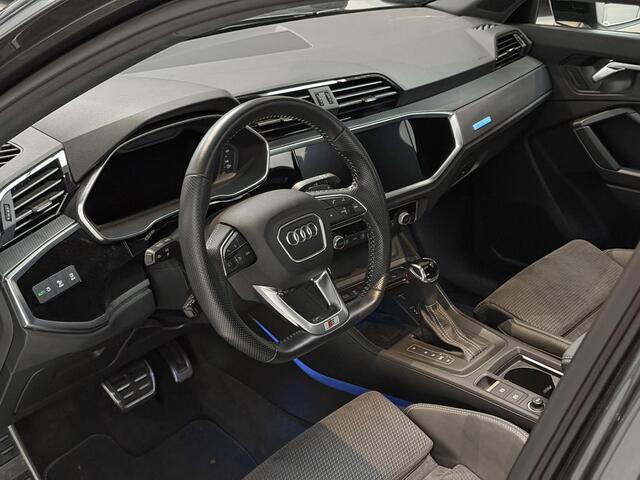 Audi Q3 35 TFSI S Edition - PANORAMADAK - AUTOMAAT - SFEERVERLICHTING - CARPLAY - ELEKTRISCHE STOELEN