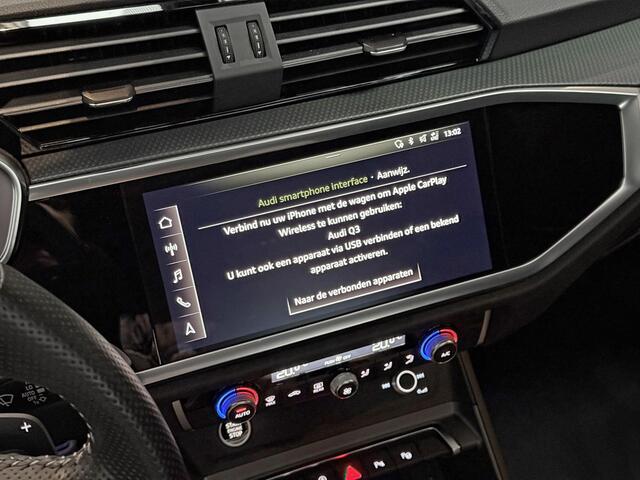 Audi Q3 35 TFSI S Edition - PANORAMADAK - AUTOMAAT - SFEERVERLICHTING - CARPLAY - ELEKTRISCHE STOELEN