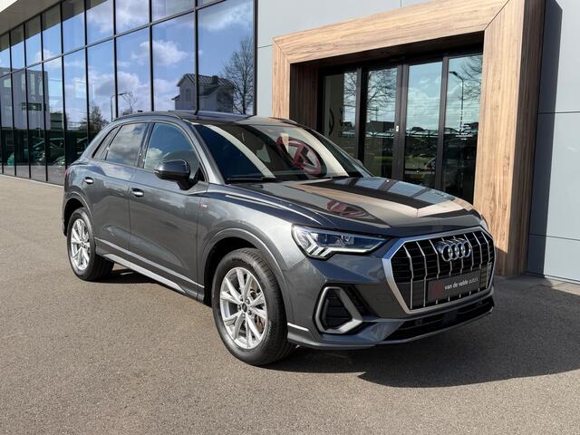 Audi Q3 45 TFSI e S-line | Panoramadak | Leder | Sonos | Carplay | Led | Camera | Dode hoek | Elek. achterklep | Rijklaar incl. garantie