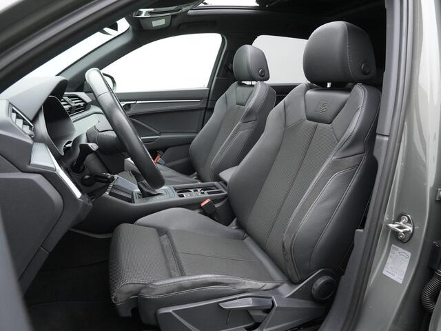 Audi Q3 40 TFSI 190 pk S-tronic Quattro S-Line | Panoramadak | Trekhaak | Parkeersensoren voor/achter | Carplay | Cruise Control
