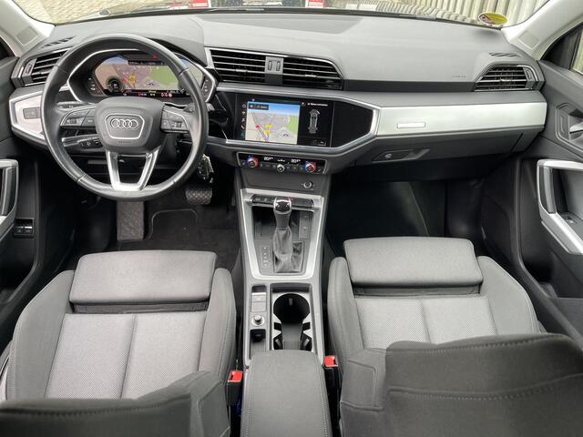 Audi Q3 45 TFSI e Business Edition 18"/Sportstoelen/Stoelverwarming/Adaptieve cruise/Audi Sound/PDC v+a/Virtual cockpit/Navigatie/Apple Carplay & Android Auto