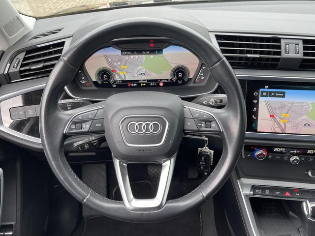 Audi Q3 45 TFSI e Business Edition 18"/Sportstoelen/Stoelverwarming/Adaptieve cruise/Audi Sound/PDC v+a/Virtual cockpit/Navigatie/Apple Carplay & Android Auto