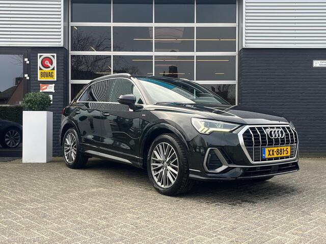 Audi Q3 35 TFSI 3x S Line Pro, Automaat, Pano, CarPlay, Camera, Cruise, Virtual Cockpit