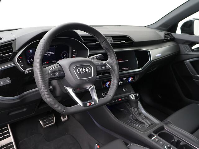 Audi Q3 S edition Competition 35 TFSI S tronic | 150 PK | Automaat | Adaptieve Cruise Control | Achteruitrijcamera | Afgevlakt Stuur | Keyless Entry | Inklapbare Spiegels | Volleder | Stoelverwarming | S Line |