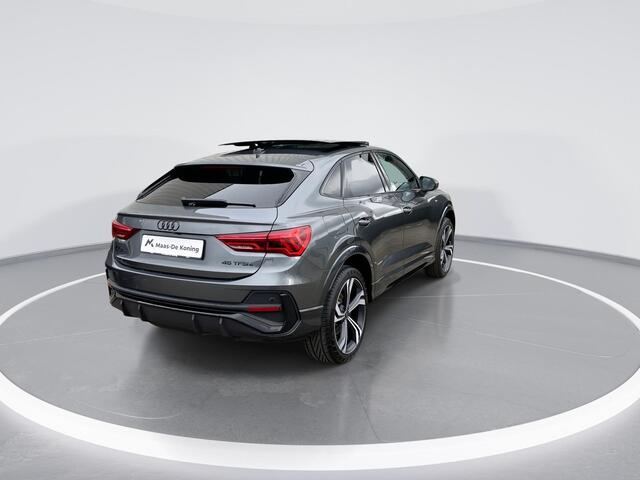 Audi Q3 Sportback 45 TFSIe 180kW/245PK S Line · Panoramadak · Stoelverwarming · Apple/Android Car Play · Drive select · Camera + Parkeersensoren