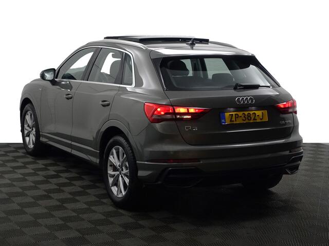 Audi Q3 35 TFSI S Line Aut- Panoramadak, CarPlay, Android Auto, Elek Trekhaak, Xenon led, Virtual Cockpit