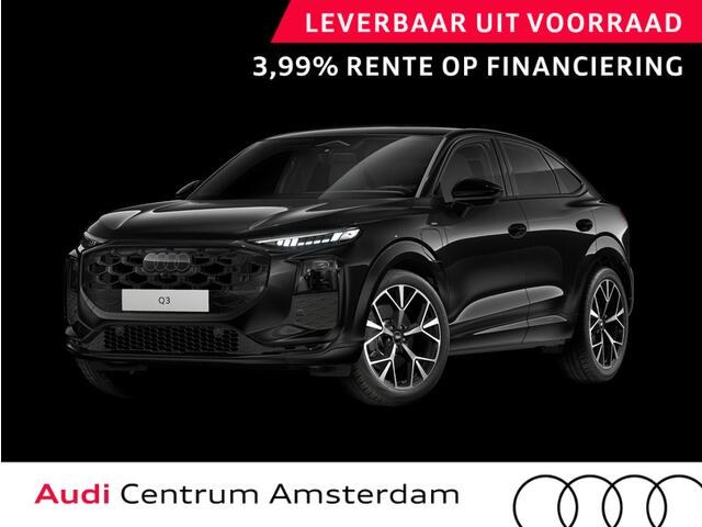 Audi Q3 Sportback S edition e-hybrid 272 pk | Techniekpakket plus | Panorama-glasdak | Optiekpakket zwart-glanzend | Funktioneel pakket 2 |