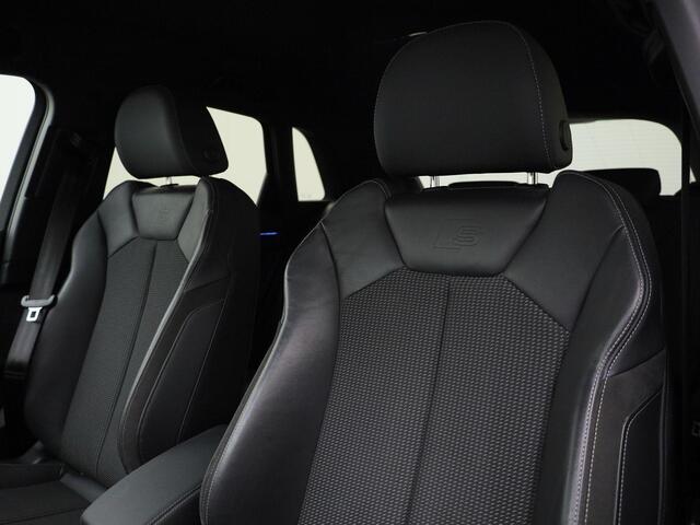 Audi Q3 45 TFSIe 245pk S-Tronic Business · SOH 91,1% · Camera · Trekhaak · Apple/Android Car Play · Stoelverwarming · Sfeerverlichting ·