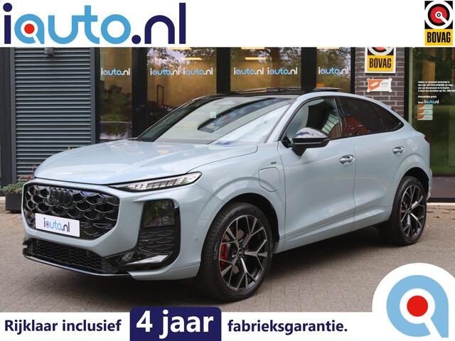 Audi Q3 Sportback 1.5 200kW e-hybrid S-Line Pano/Sonos/360/Tech Pro/Elek. stoelen+mem/Head-up/Keyless/20"/Trekhaak wegkl.