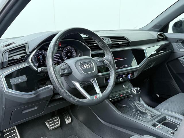 Audi Q3 45 TFSI e S edition | 245 PK | SoH 92% | Trekhaak | Panoramadak | Matrix LED koplampen | S line | Dodehoek detectie |
