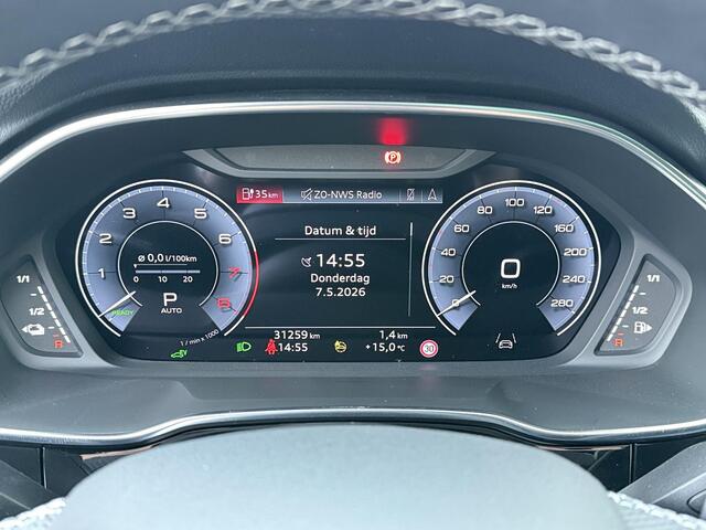 Audi Q3 45 TFSI e S edition | 245 PK | SoH 92% | Trekhaak | Panoramadak | Matrix LED koplampen | S line | Dodehoek detectie |