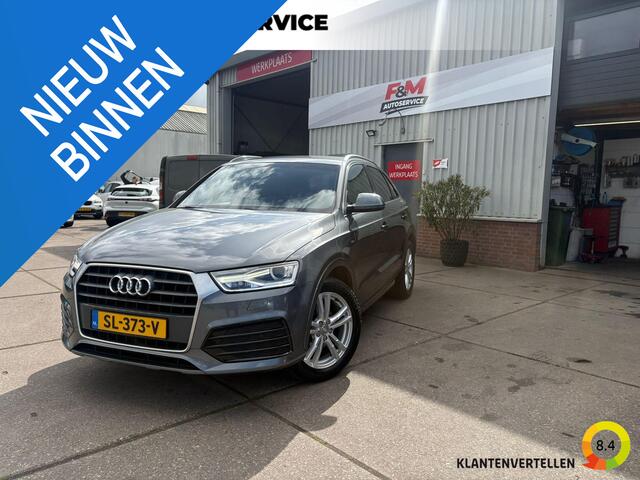Audi Q3 1.4 TFSI CoD Sport S Line Edition Clima, stoelverwarming, cruise, pdc
