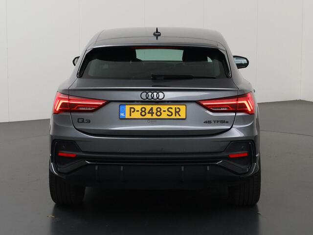 Audi Q3 Sportback 45 TFSI e S-Line | Trekhaak | Sportstoelen | Parkeercamera | Navigatie | Stoelverwarming | Elektr. Achterklep |