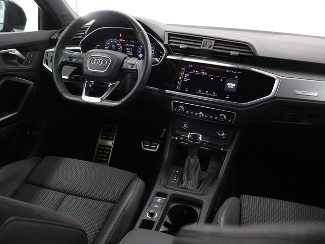 Audi Q3 Sportback 45 TFSI e S-Line | Trekhaak | Sportstoelen | Parkeercamera | Navigatie | Stoelverwarming | Elektr. Achterklep |