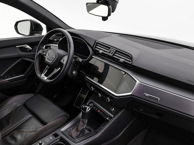 Audi Q3 Sportback 45 TFSIe 245pk S-tronic S Edition · Panoramadak · Elek. Achterklep · Dodehoek Detectie · Lederen Bekleding · Cruise Control · P-Sensoren · 19'' Inch ·